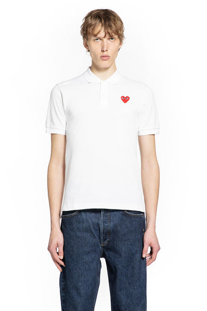 Heart Cotton Piqué Polo Shirt