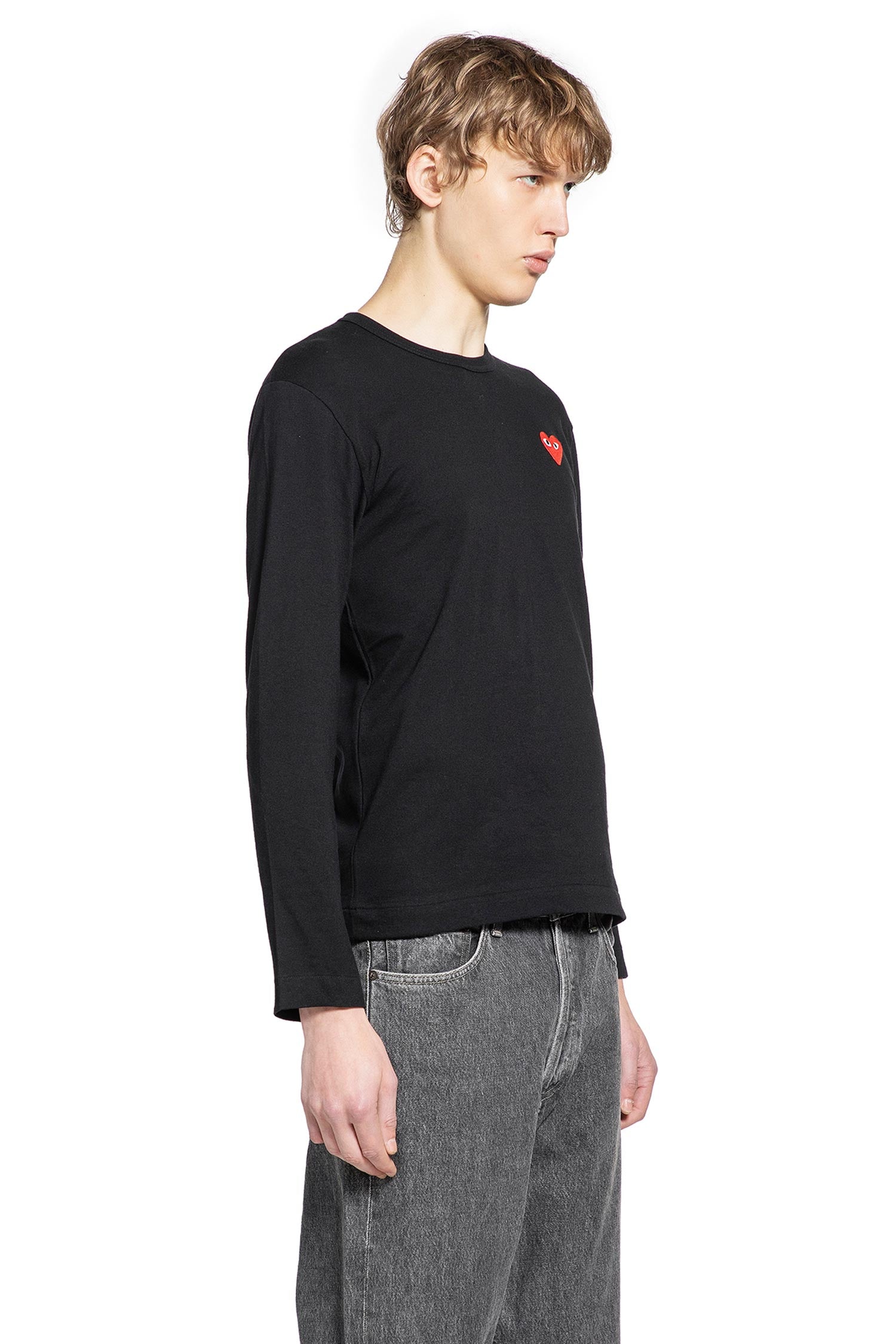 Heart Cotton Long Sleeve T-Shirt