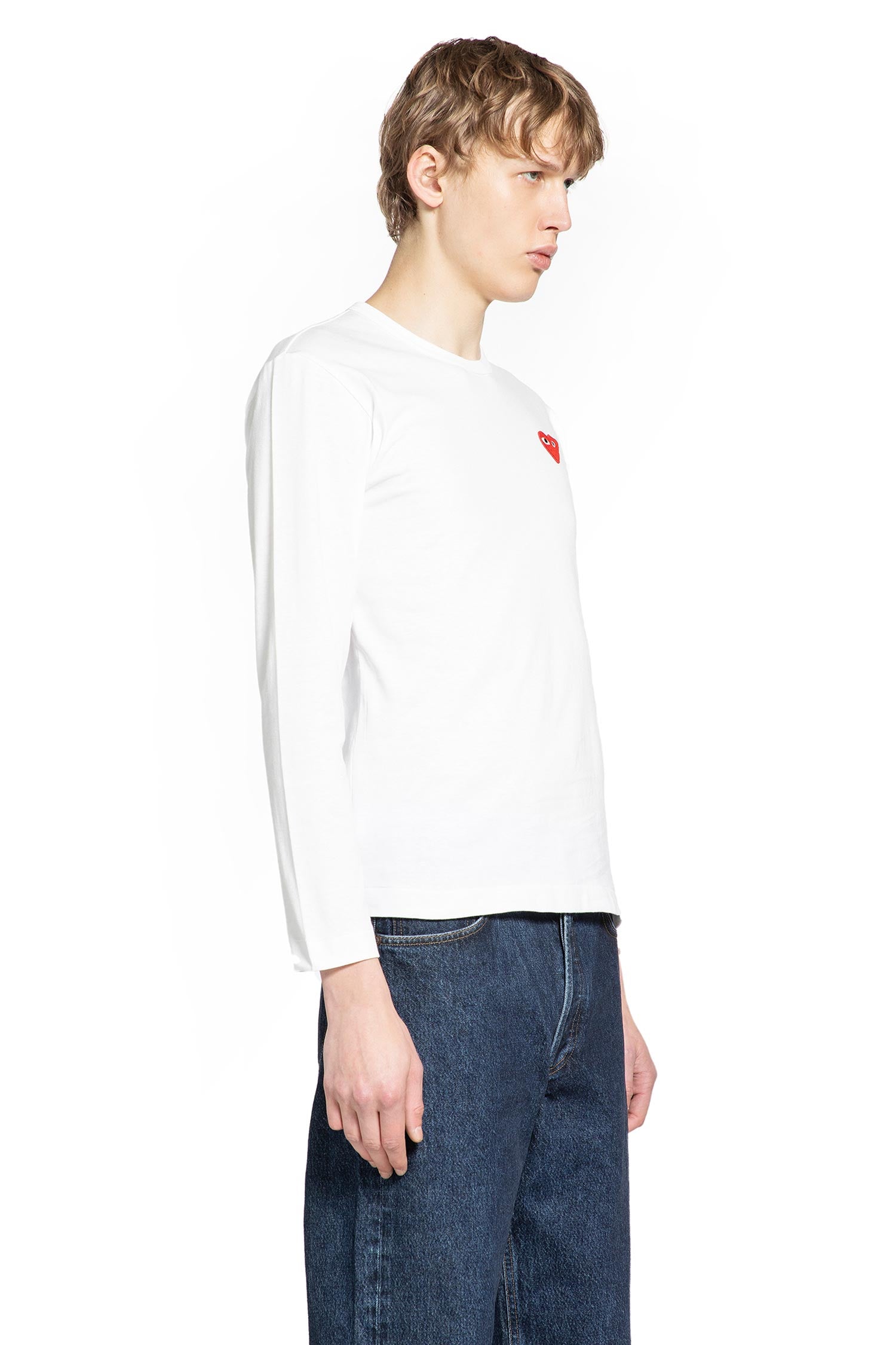Heart Cotton Long Sleeve T-Shirt