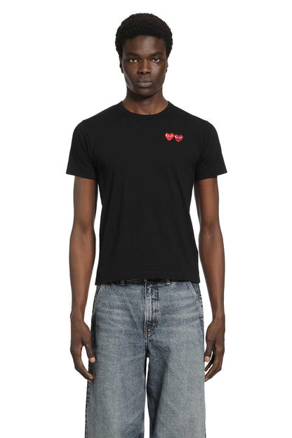 Double Heart Cotton T-Shirt