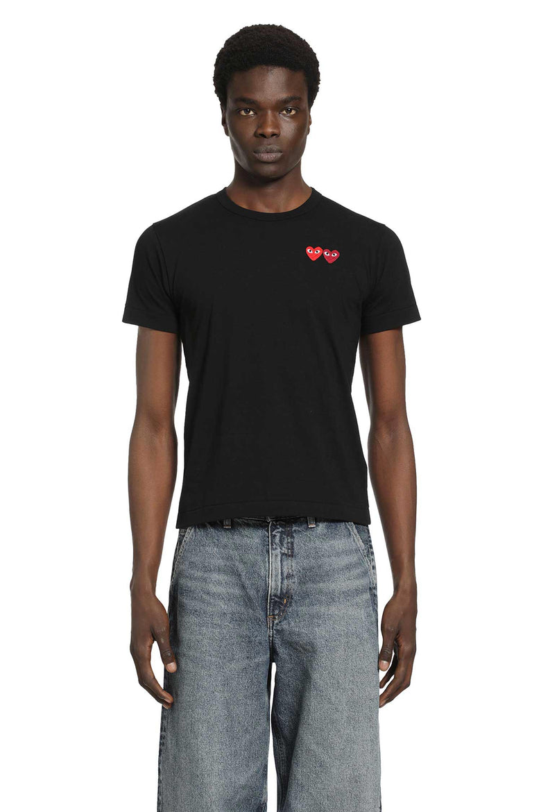 
              Double Heart Cotton T-Shirt
            