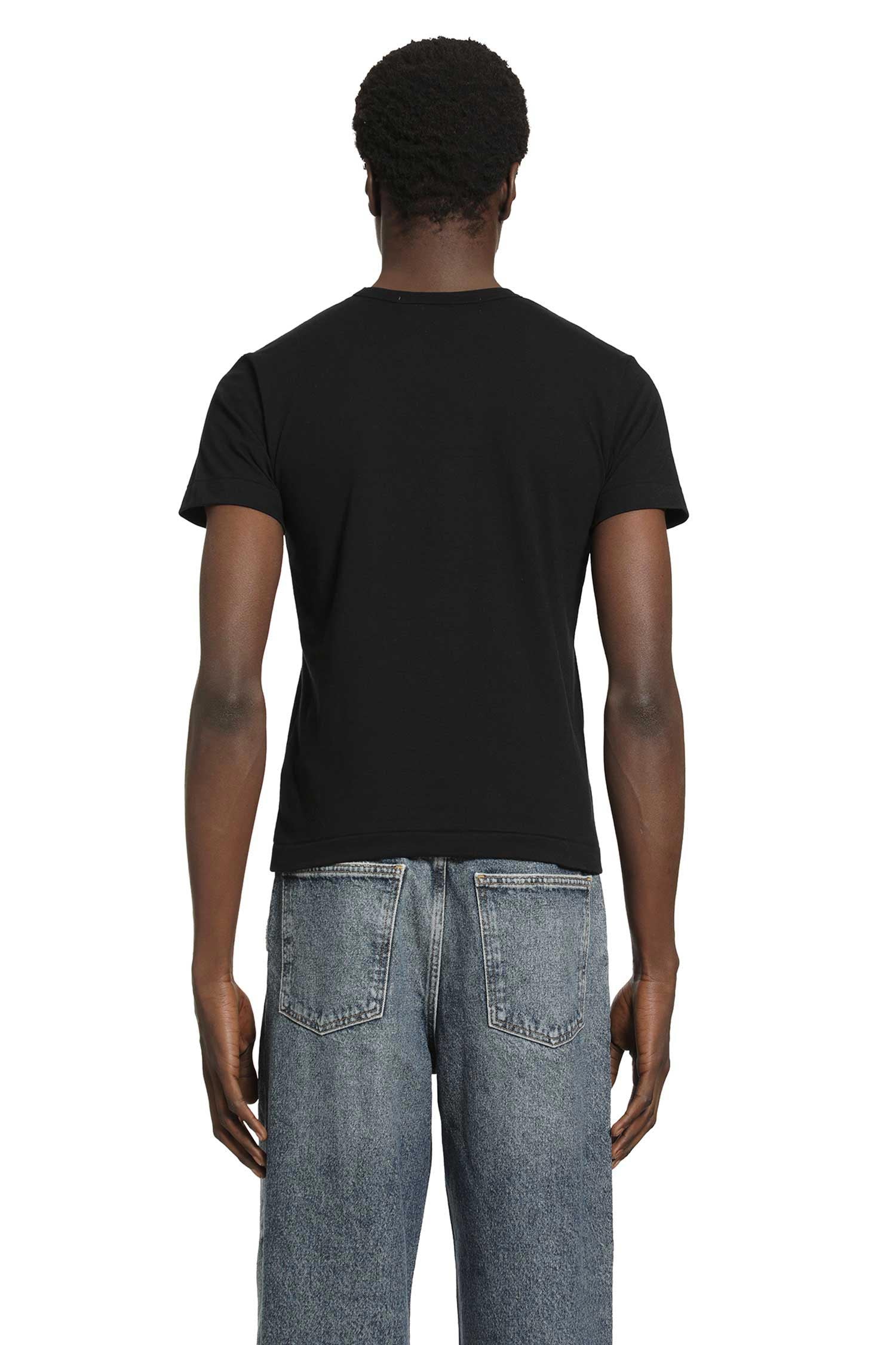 COMME DES GARCONS PLAY Double Heart Cotton T-Shirt man