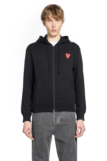 Double Heart Zip-Up Hoodie