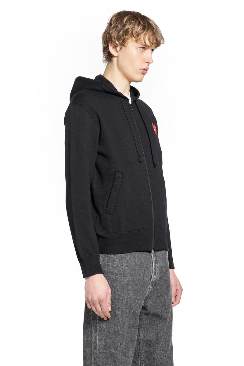Double Heart Zip-Up Hoodie
