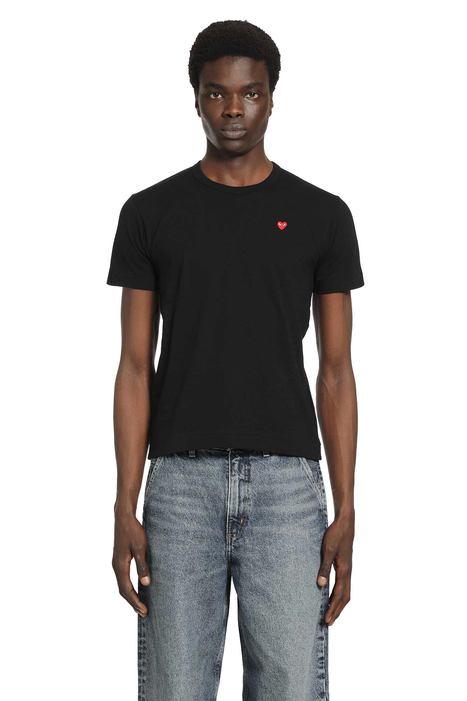 COMME DES GARCONS PLAY Small Heart Cotton T-Shirt man