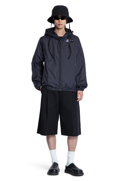 COMME DES GARCONS PLAY MAN BLACK JACKETS - Antonioli.eu