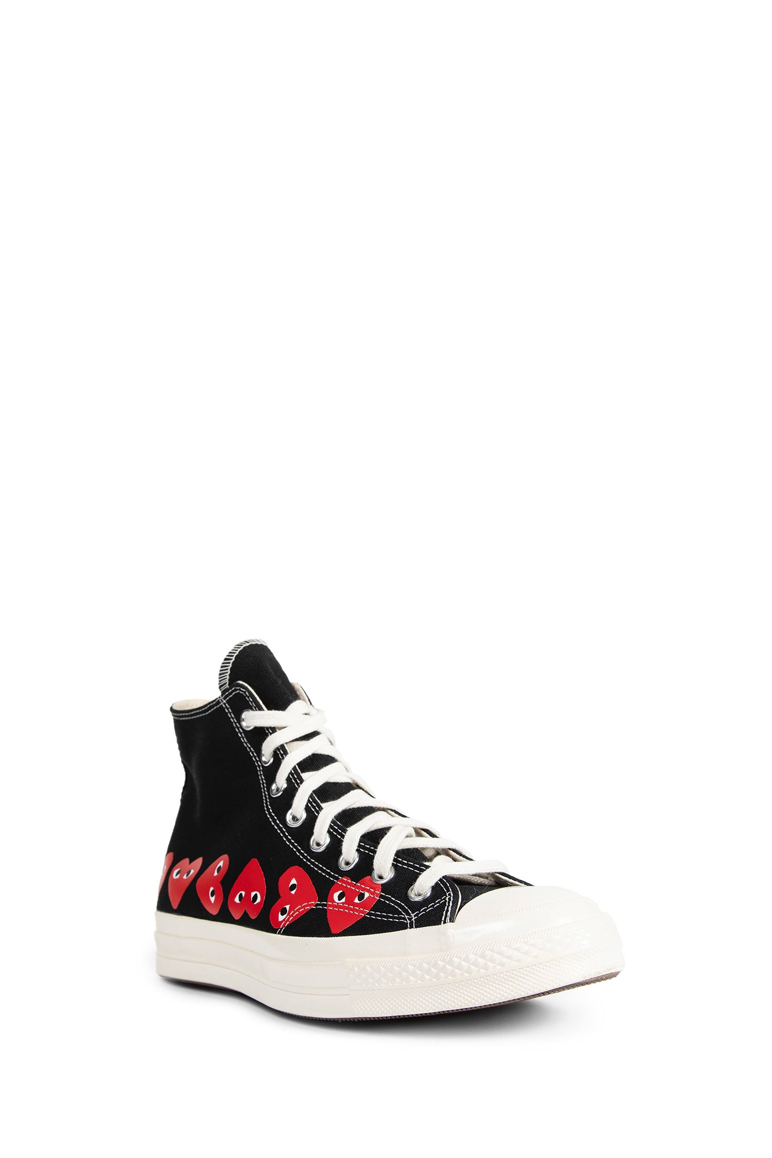 Multi Heart Hi-Top Sneakers