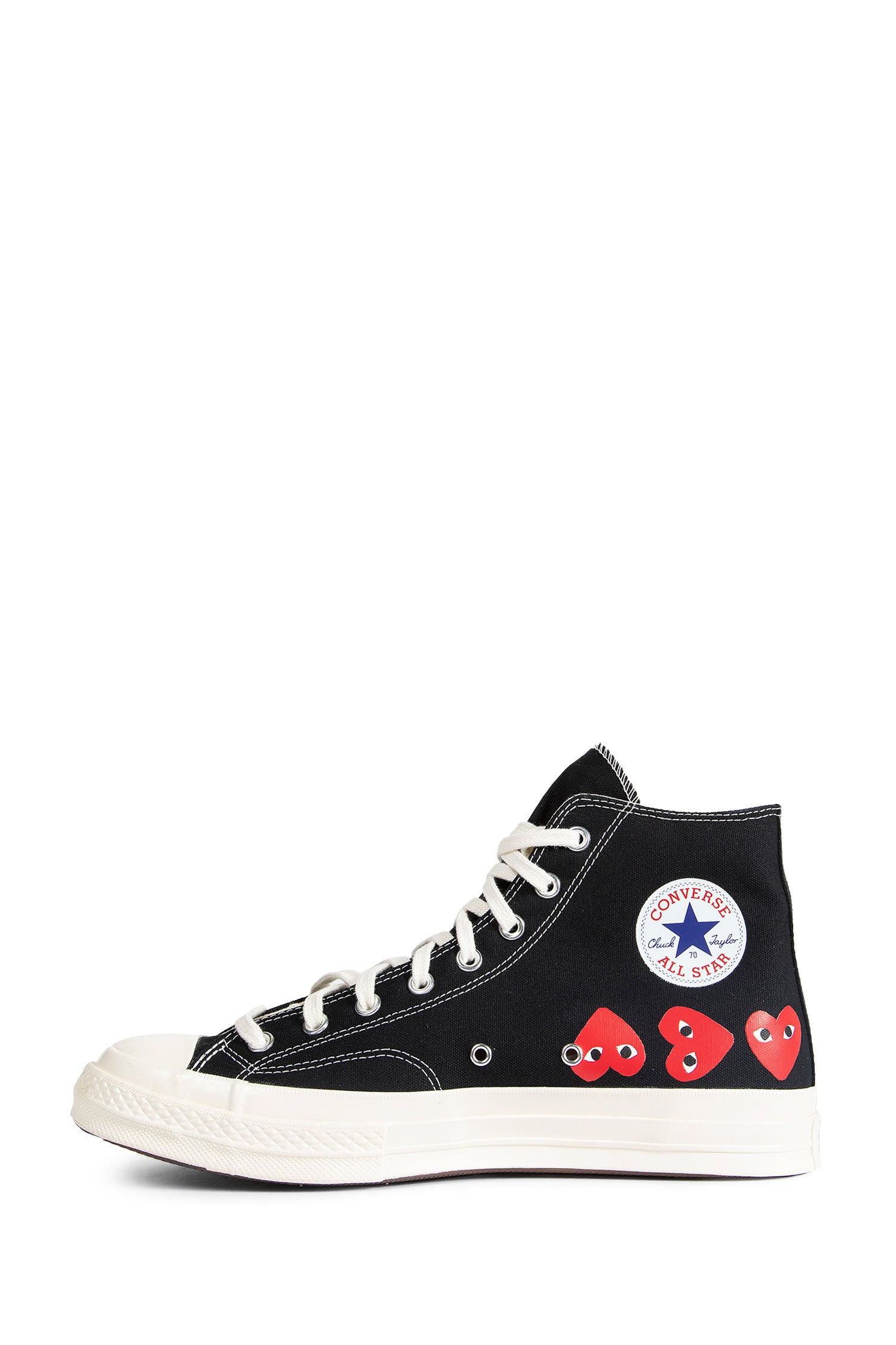 Multi Heart Hi-Top Sneakers