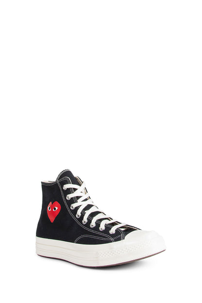 Small Red Heart Hi Top Sneakers