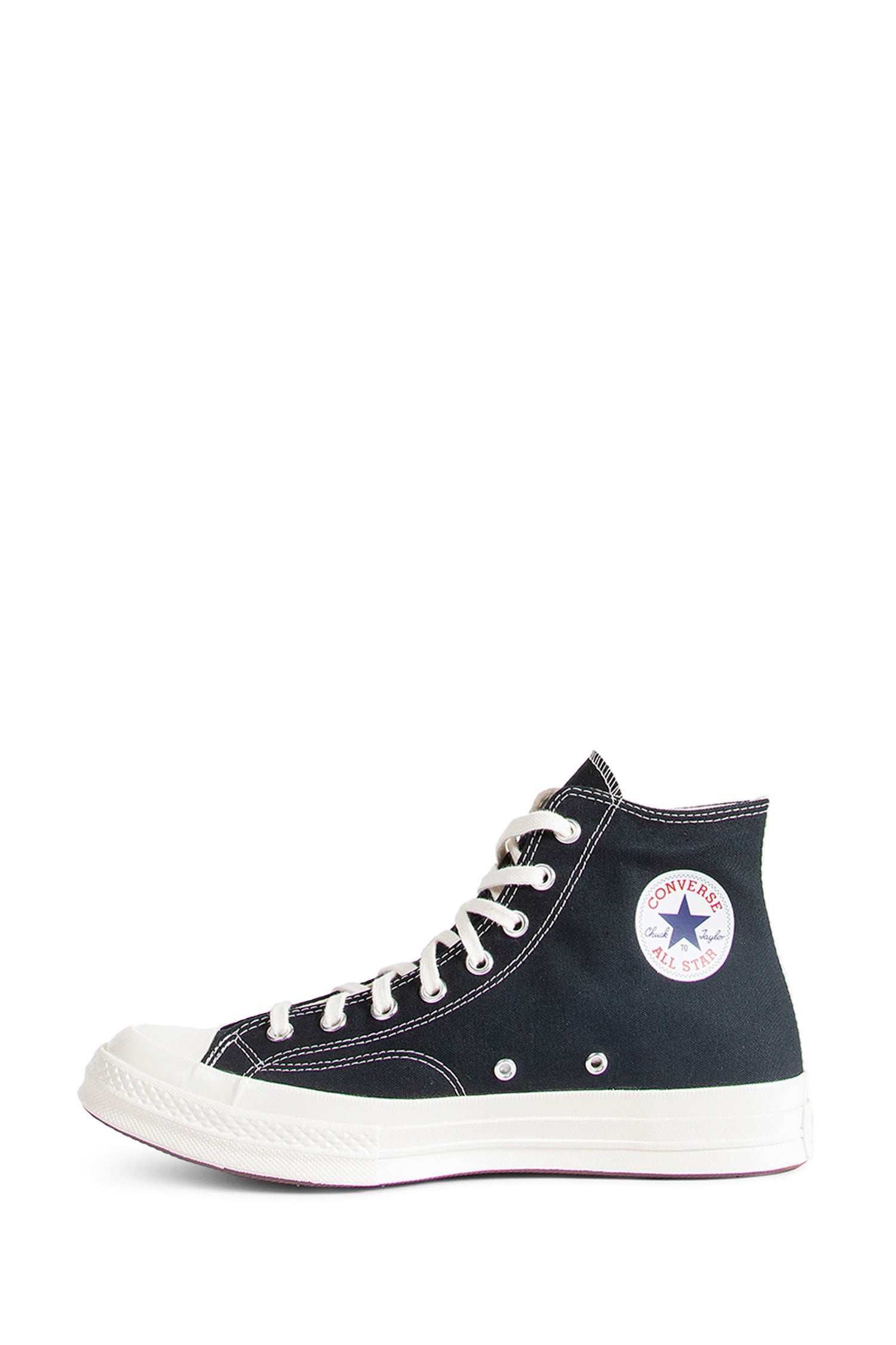 Small Red Heart Hi Top Sneakers