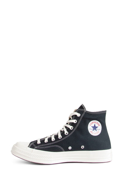 Small Red Heart Hi Top Sneakers