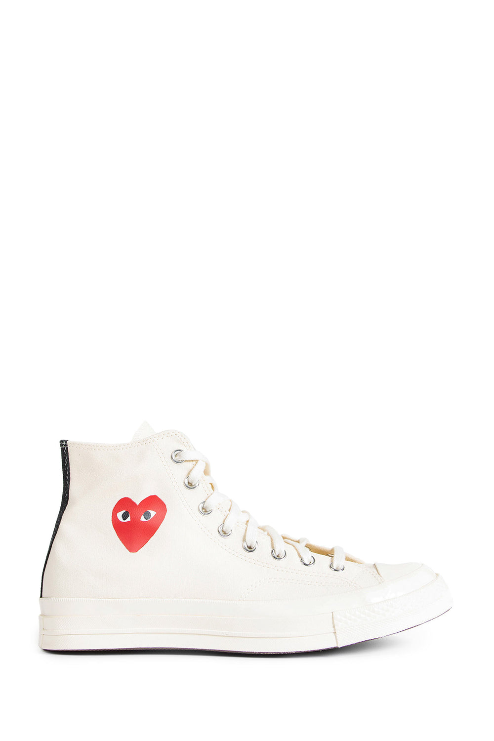 COMME DES GARCONS PLAY Small Red Heart Hi Top Sneakers unisex