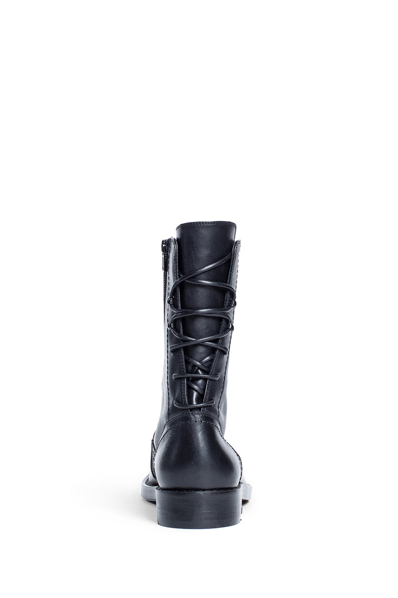 ANN DEMEULEMEESTER WOMAN BLACK BOOTS