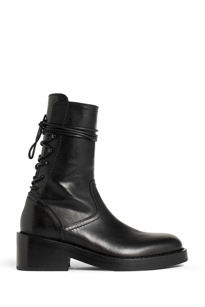 ANN DEMEULEMEESTER WOMAN BLACK BOOTS - Antonioli.eu