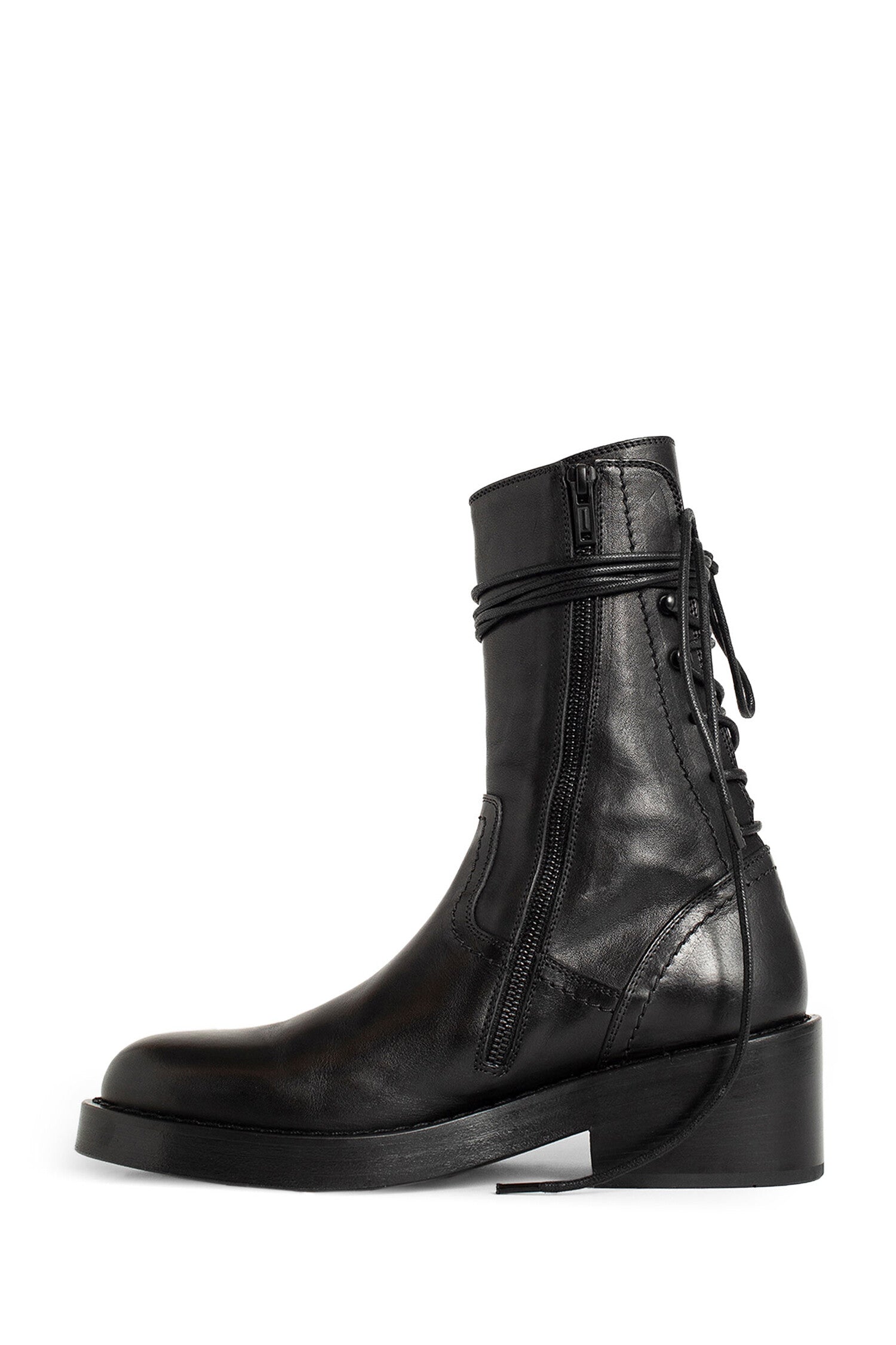 ANN DEMEULEMEESTER WOMAN BLACK BOOTS