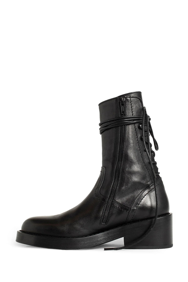 ANN DEMEULEMEESTER WOMAN BLACK BOOTS - Antonioli.eu