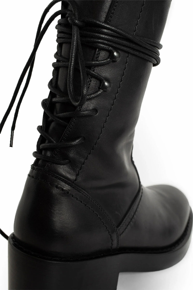 ANN DEMEULEMEESTER WOMAN BLACK BOOTS - Antonioli.eu