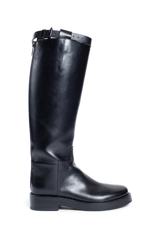 ANN DEMEULEMEESTER WOMAN BLACK BOOTS