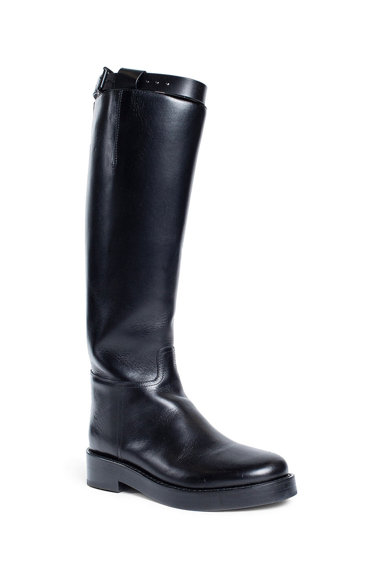 ANN DEMEULEMEESTER WOMAN BLACK BOOTS