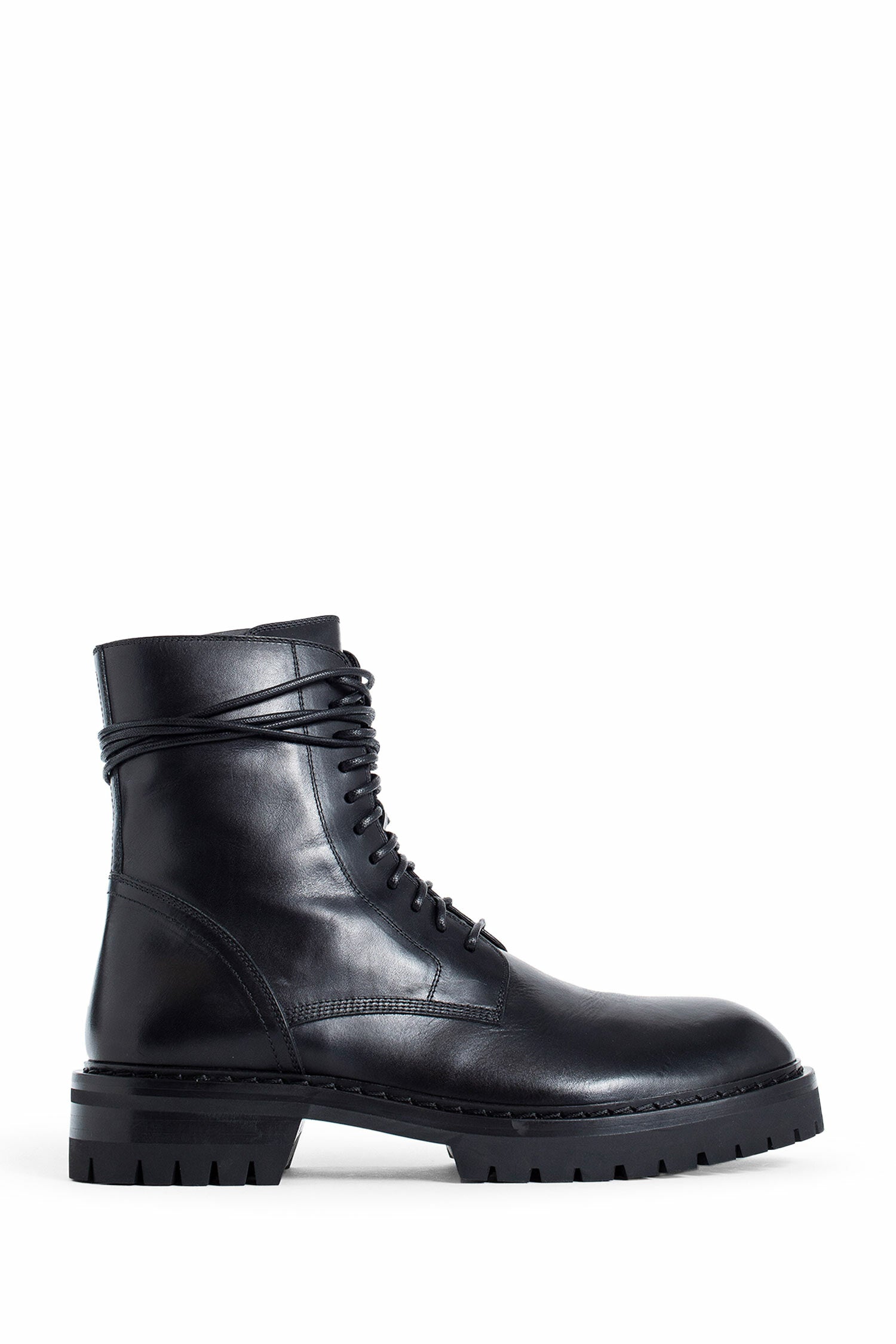 ANN DEMEULEMEESTER MAN BLACK BOOTS