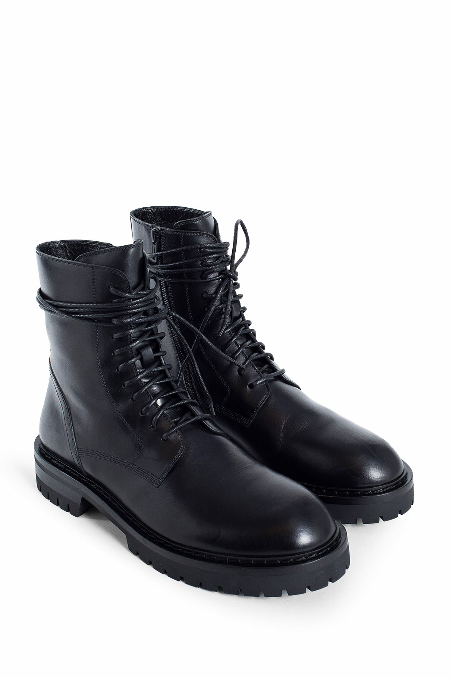 ANN DEMEULEMEESTER MAN BLACK BOOTS