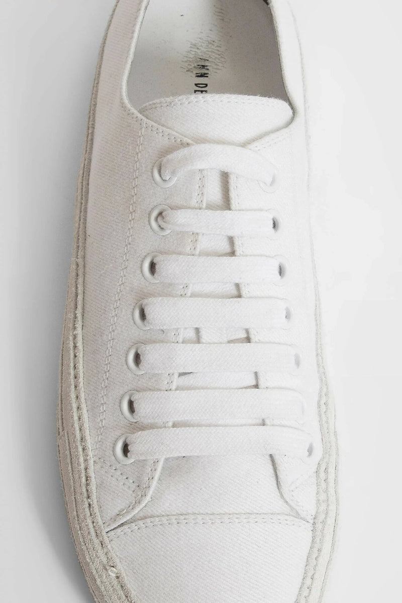 ANN DEMEULEMEESTER MAN WHITE SNEAKERS - Antonioli.eu