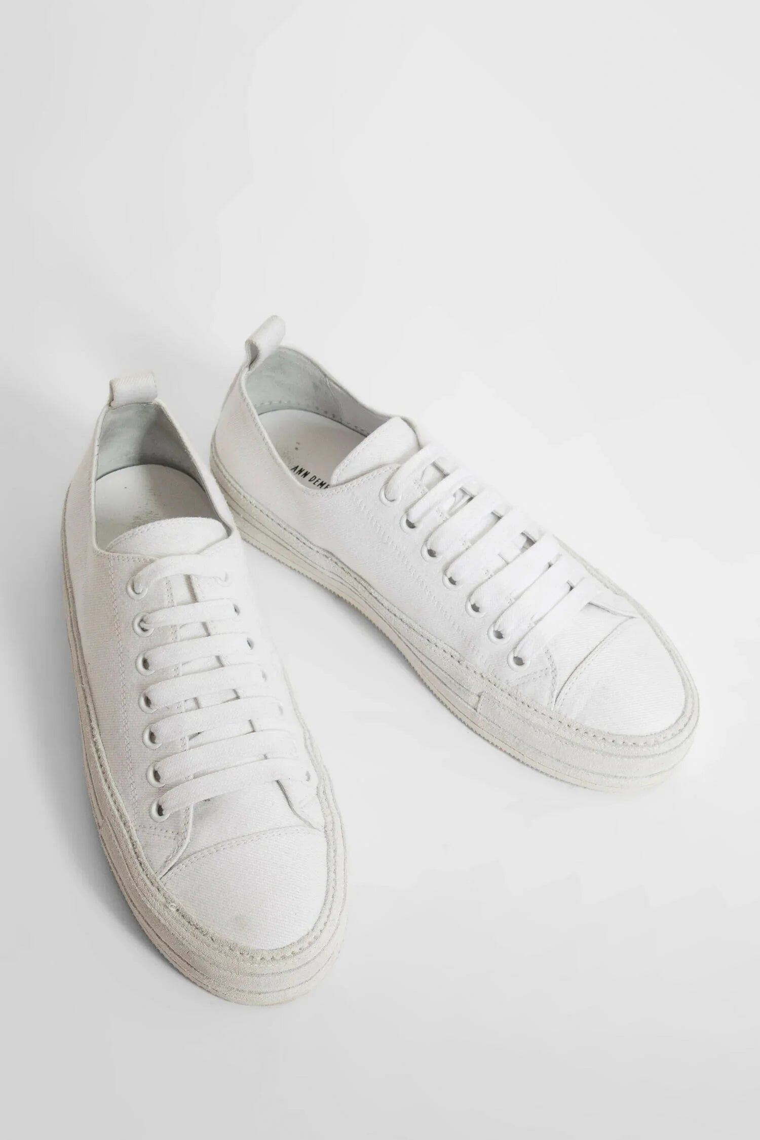 ANN DEMEULEMEESTER MAN WHITE SNEAKERS - Antonioli.eu