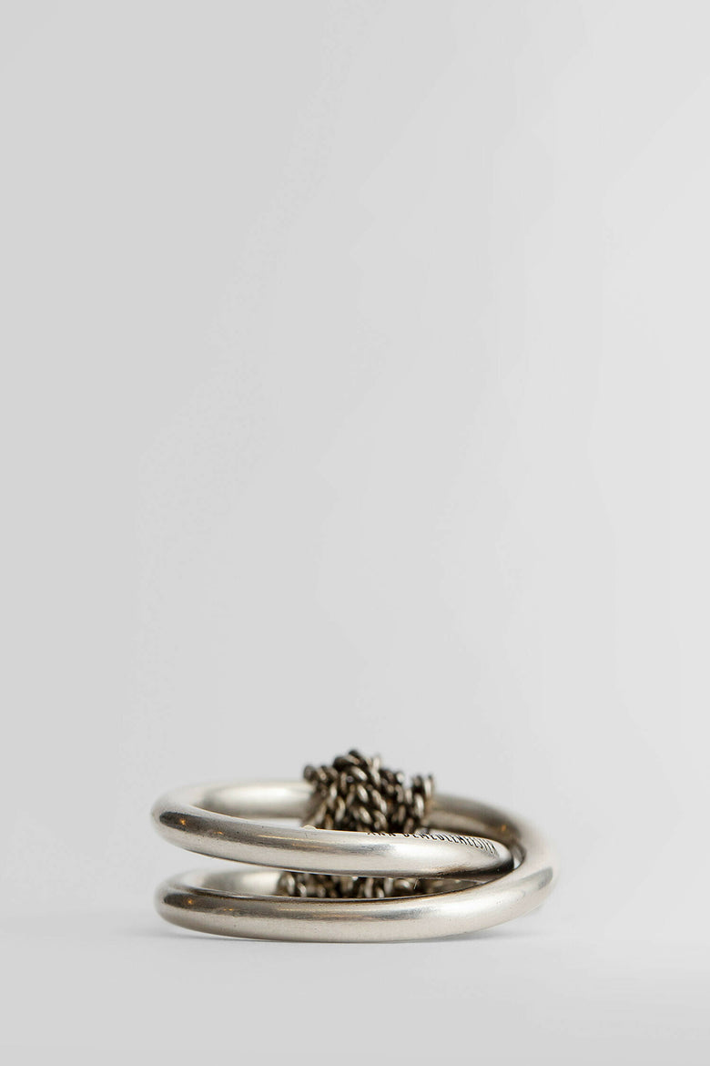 ANN DEMEULEMEESTER UNISEX SILVER JEWELLERY