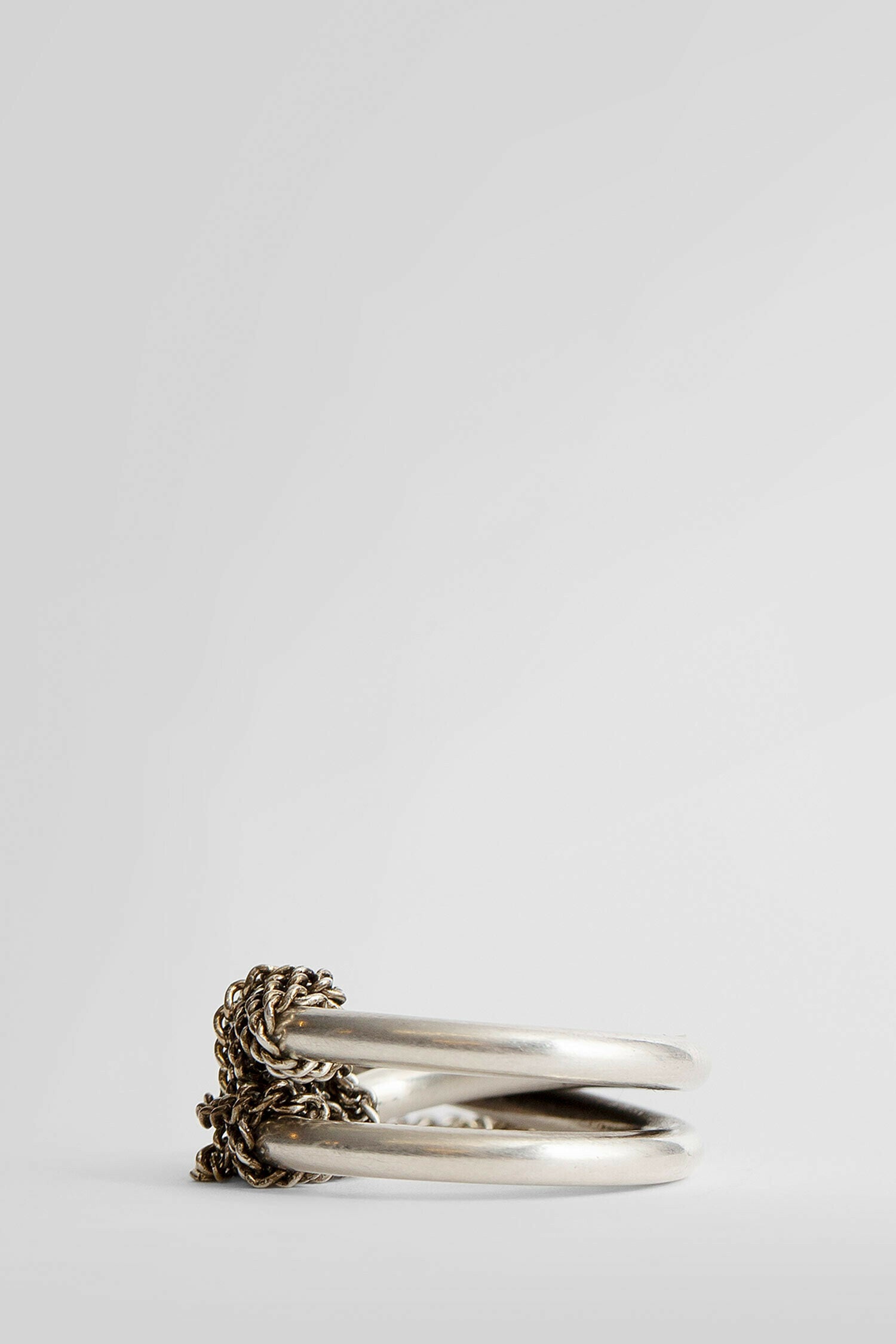 ANN DEMEULEMEESTER UNISEX SILVER JEWELLERY