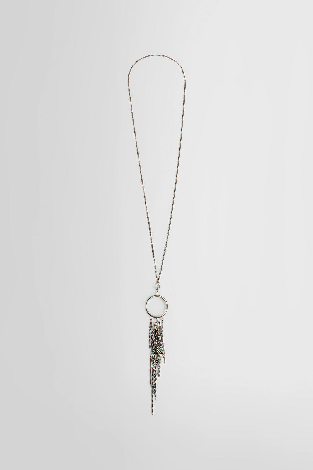 ANN DEMEULEMEESTER UNISEX SILVER JEWELLERY