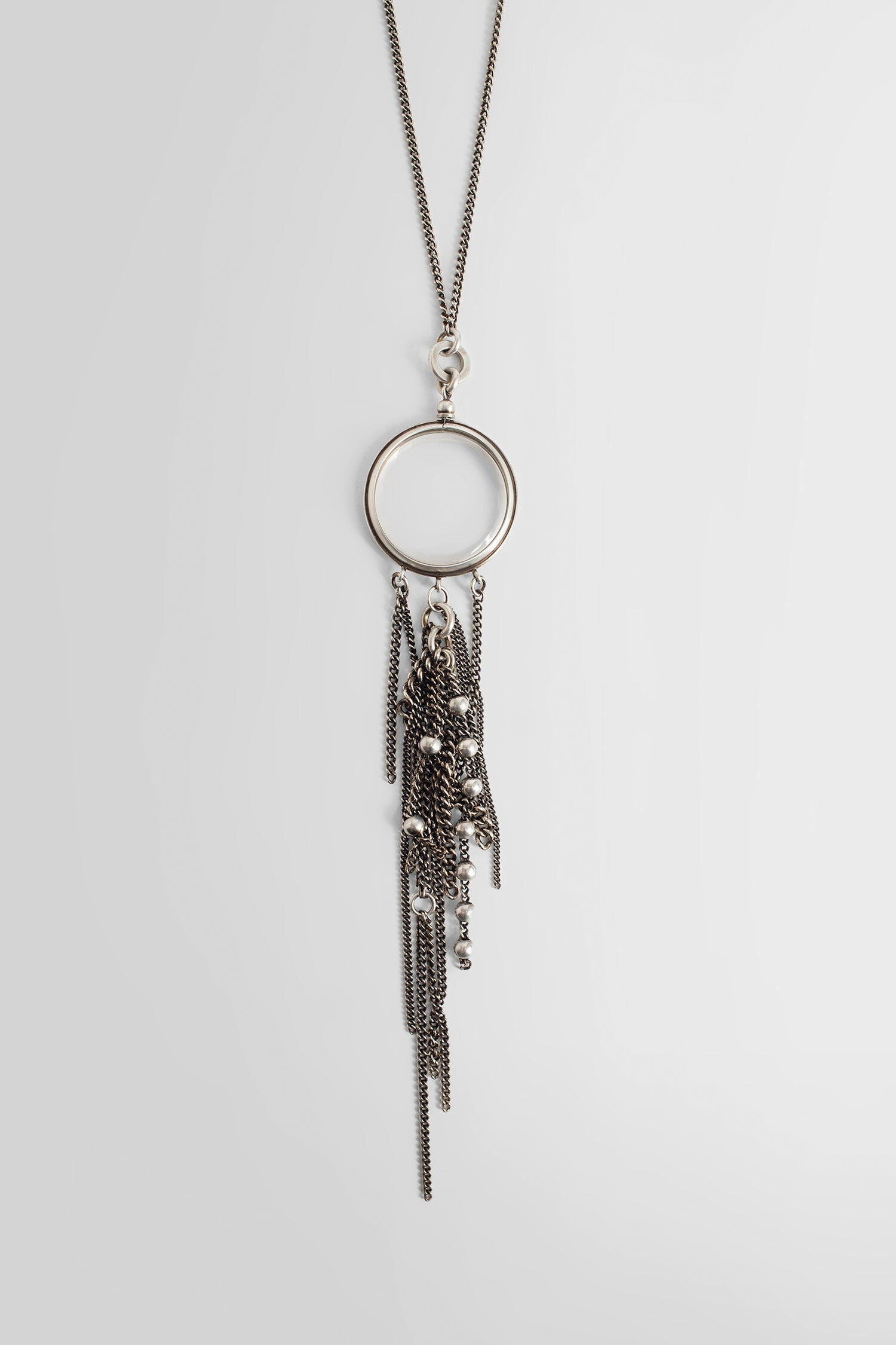 ANN DEMEULEMEESTER UNISEX SILVER JEWELLERY