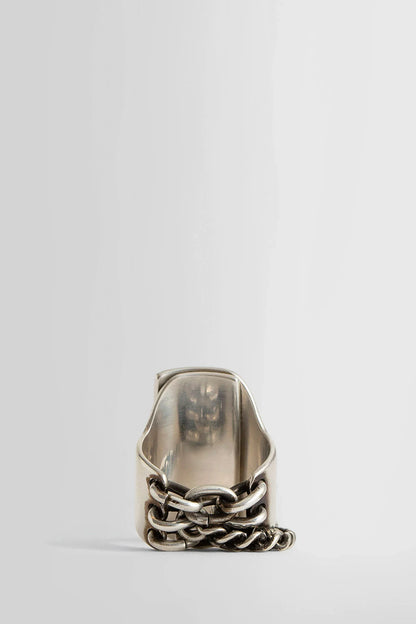 ANN DEMEULEMEESTER UNISEX SILVER JEWELLERY - Antonioli.eu