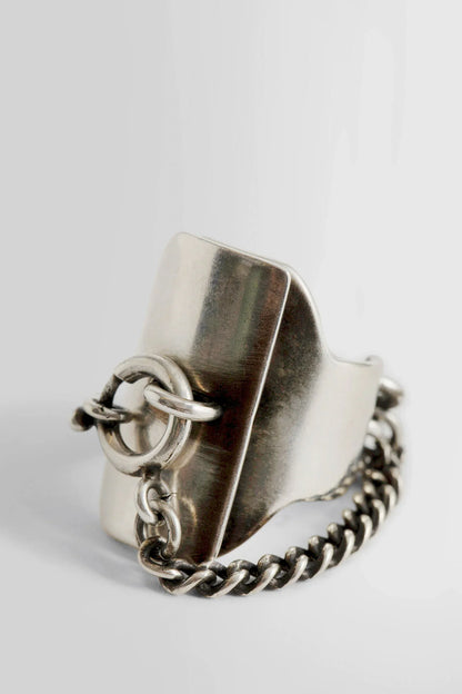 ANN DEMEULEMEESTER UNISEX SILVER JEWELLERY - Antonioli.eu