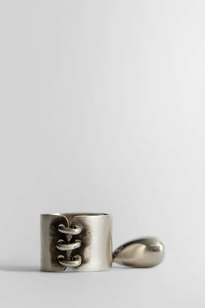 ANN DEMEULEMEESTER UNISEX SILVER JEWELLERY