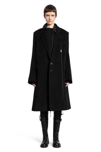 ANN DEMEULEMEESTER WOMAN BLACK COATS