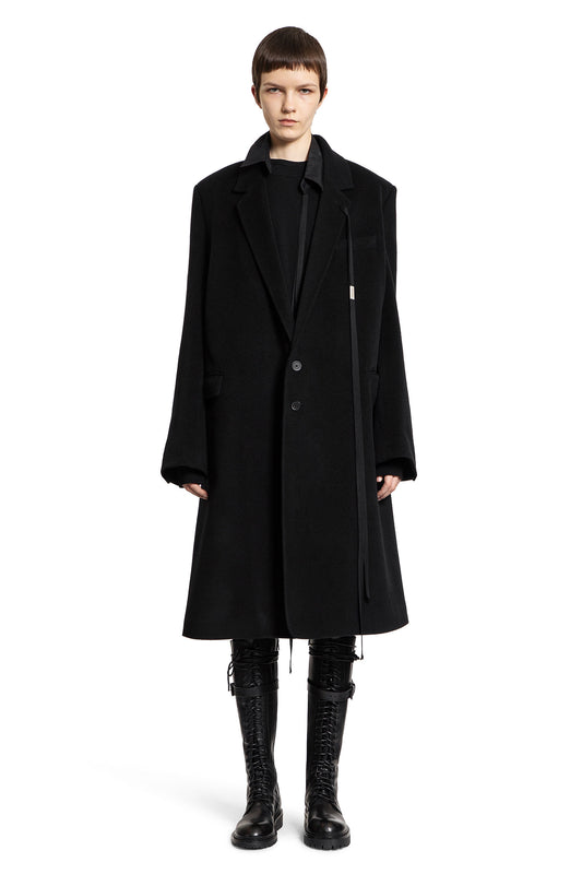 ANN DEMEULEMEESTER WOMAN BLACK COATS