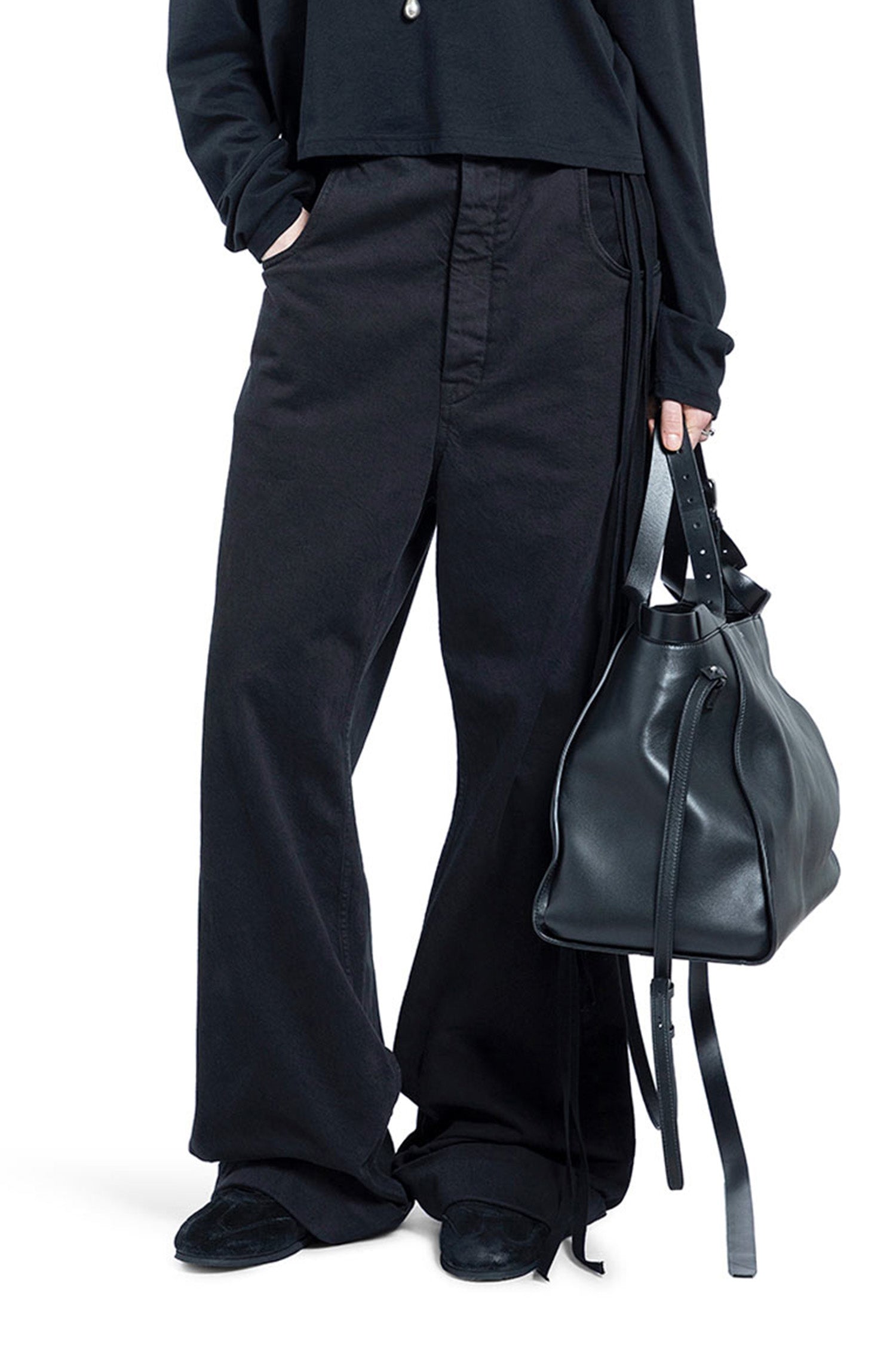 Anneke Comfort Trousers in Double Gauze
