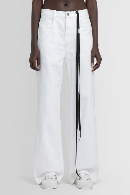 Antonioli ANN DEMEULEMEESTER WOMAN WHITE JEANS