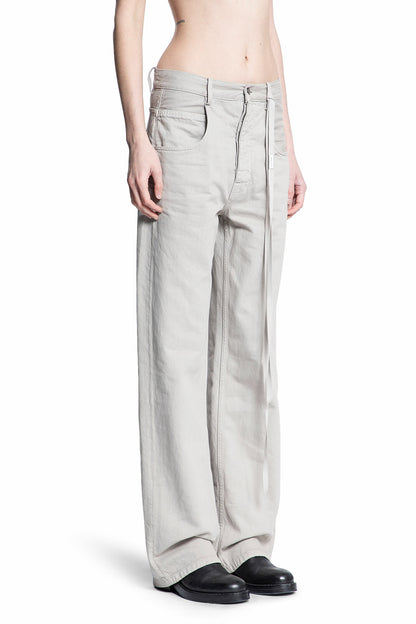 ANN DEMEULEMEESTER WOMAN GREY JEANS