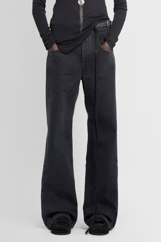 ANN DEMEULEMEESTER WOMAN GREY JEANS