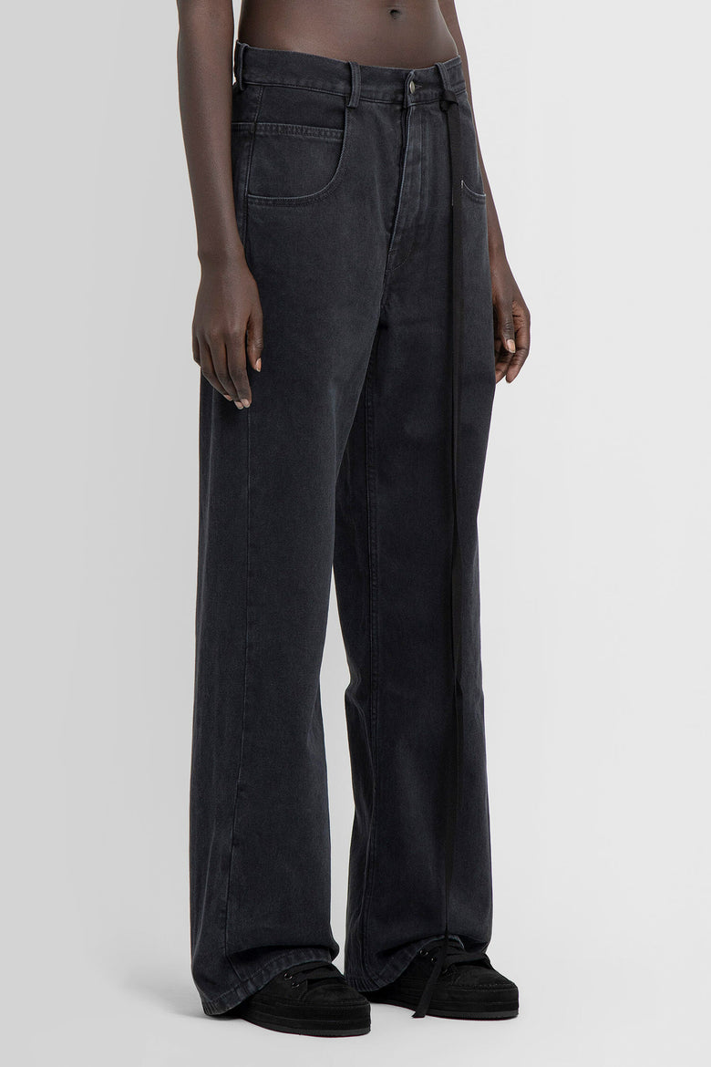 ANN DEMEULEMEESTER WOMAN GREY JEANS