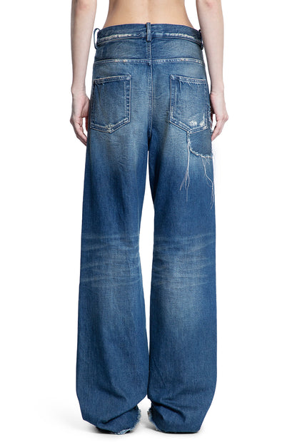 ANN DEMEULEMEESTER WOMAN BLUE JEANS