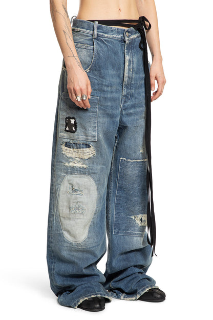 ANN DEMEULEMEESTER WOMAN BLUE JEANS