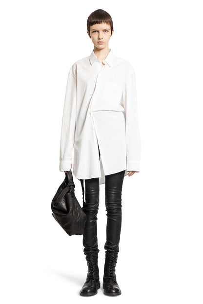 ANN DEMEULEMEESTER WOMAN WHITE SHIRTS