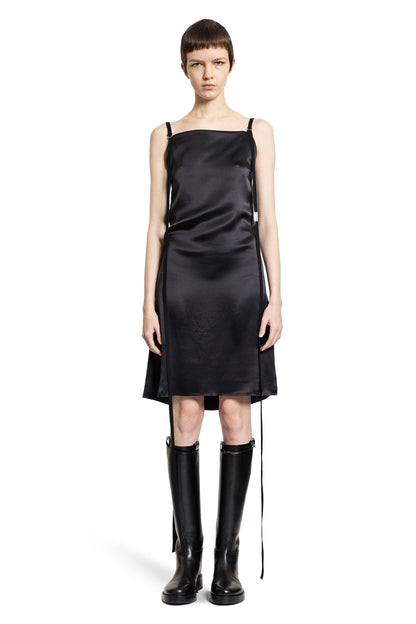 ANN DEMEULEMEESTER WOMAN BLACK DRESSES