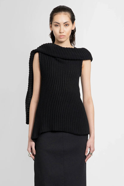 Antonioli ANN DEMEULEMEESTER WOMAN BLACK TOPS