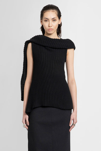 Antonioli ANN DEMEULEMEESTER WOMAN BLACK TOPS