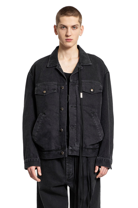 ANN DEMEULEMEESTER MAN GREY JACKETS