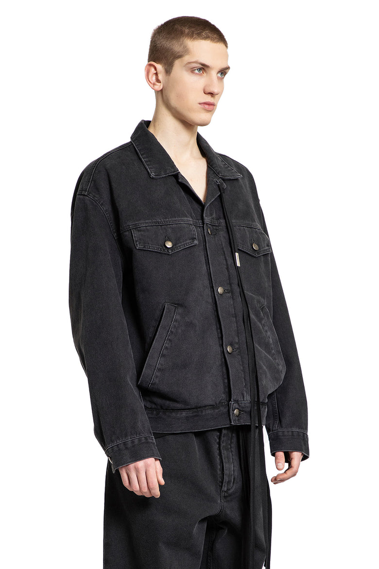 ANN DEMEULEMEESTER MAN GREY JACKETS