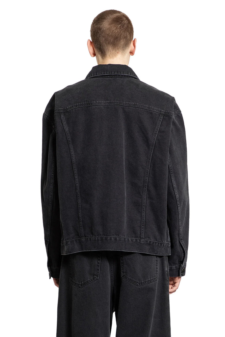 ANN DEMEULEMEESTER Patrick High-Comfort Denim Jacket man